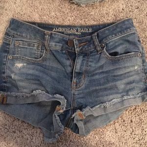 A&F and American eagle jean shorts BUNDLE